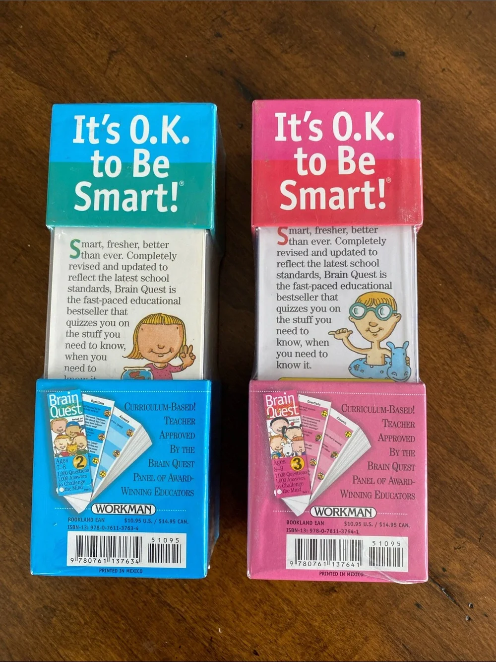 NWT • Brain Quest • Bundle • 1000 Questions to Challenge the Mind • Grade 2 & 3